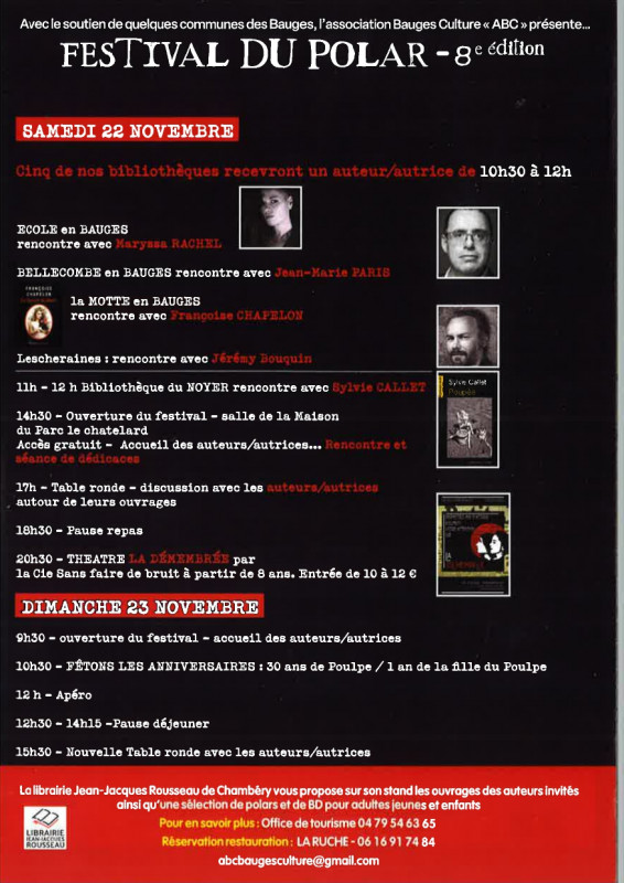Festival Polar en Bauges - 8eme édition_Le Châtelard