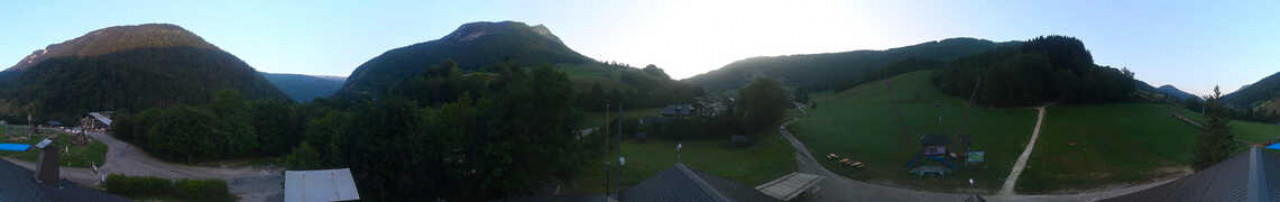 Webcam du centre d'accueil des Aillons-Margériaz