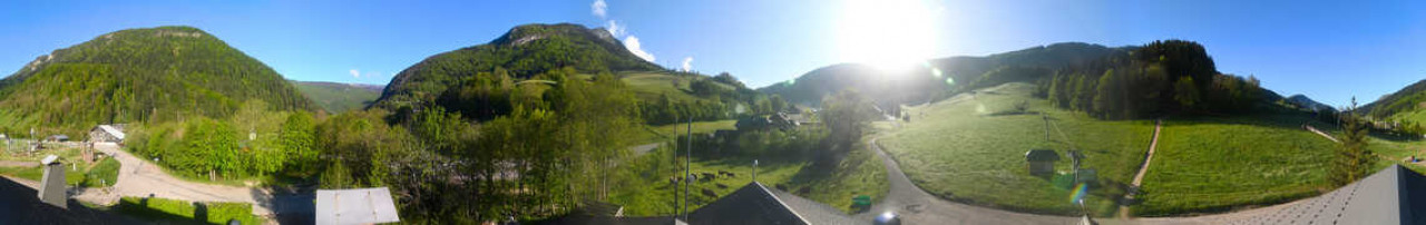 Webcam du centre d'accueil des Aillons-Margériaz