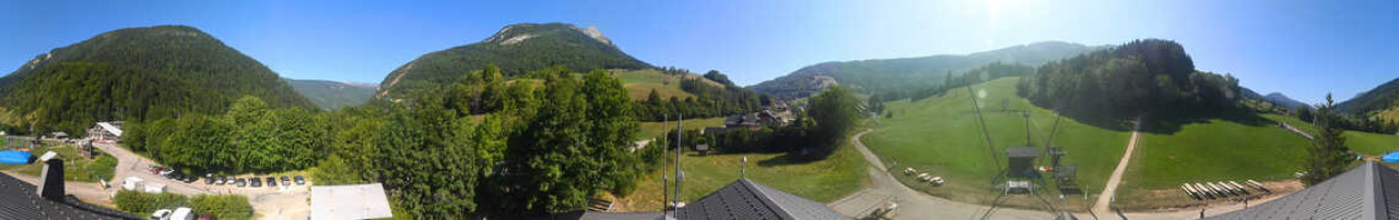 Webcam du centre d'accueil des Aillons-Margériaz