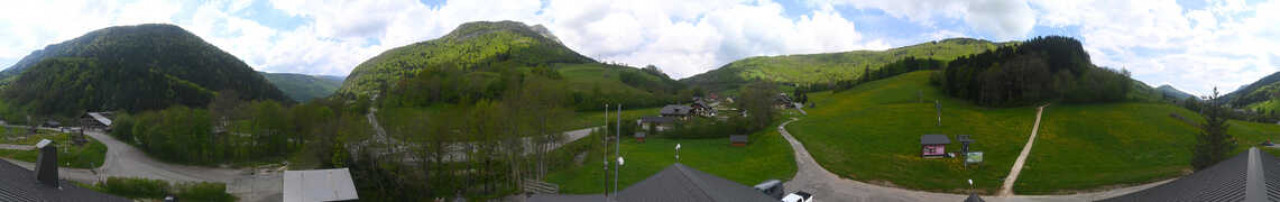Webcam du centre d'accueil des Aillons-Margériaz