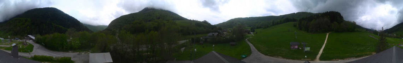 Webcam du centre d'accueil des Aillons-Margériaz